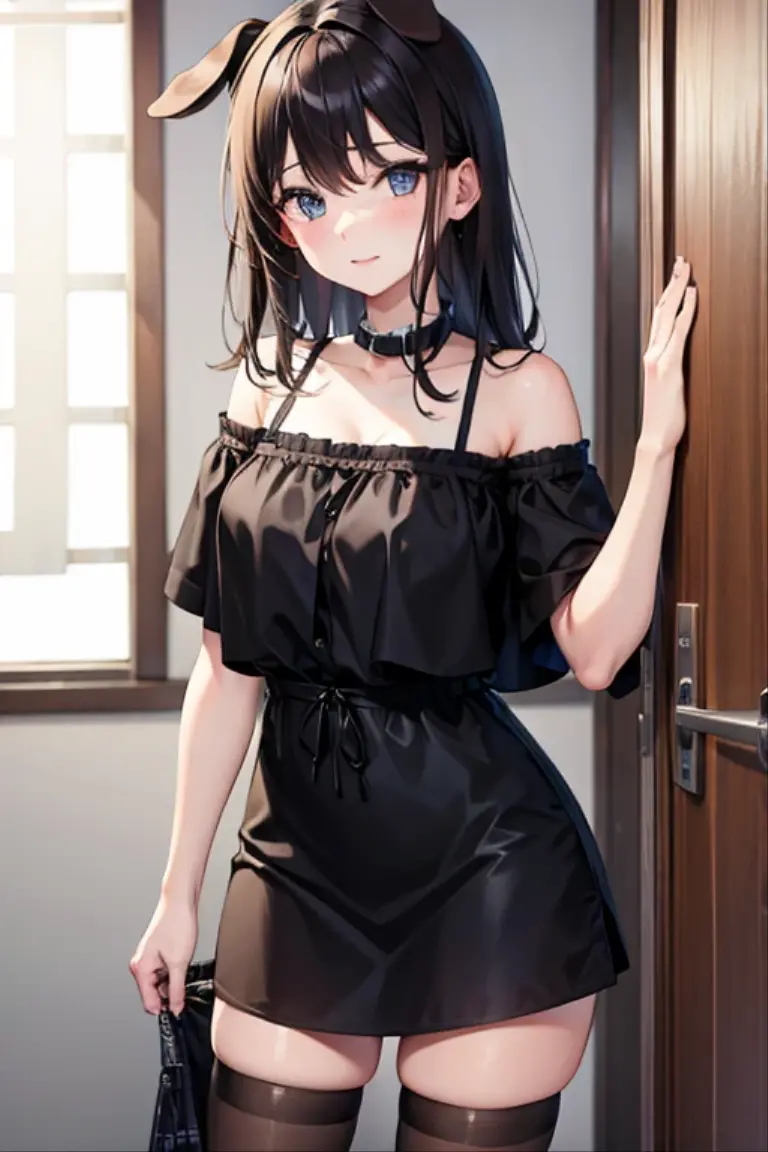 (perky chest:1.2), (pointed chest:1.2),(((Black Tunic:1.3))),(((cakes and bread in the basket),Cute and beautiful girl,Cute round face,Cute smile,with blush cheeks,Red Lip,solo, looking at viewer, open mouth, have a cute grass of cute beergrass,black hair, dark green eyes, dress, bare shoulders, jewelry, collarbone, sidelocks, hairband, earrings, indoors, off shoulder, sweater, arms behind back, plant, short hair with long locks, gild hairband, off-shoulder dress, sweater dress, off-shoulder sweater, black sweater, dark gord hair, big side hair, very long side hair,is rendered in (masterpiece: 1.2, best quality), with (ultra high resolution) and an exquisite (depth of field),(Bangs are see-through bangs),hair pin,hair adornments,detailed clothes features,Detailed hair features,detailed facial features,(Dynamic angles),(Dynamic and sexy poses),Cinematic Light,(masutepiece,top-quality,Ultra-high resolution) ,(The 8k quality,Anatomically accurate facial structure,),(Sea Art 2 Mode:1.3),(Image Mode Ultra HD) ,(Hold a coffee in your hand:1.3),delicate beautiful face, Bright blue eyes, cute eyes, sparkling eyes, Big eyes, (perky chest:1.1), (pointed chest:1.3), looking at viewer,
