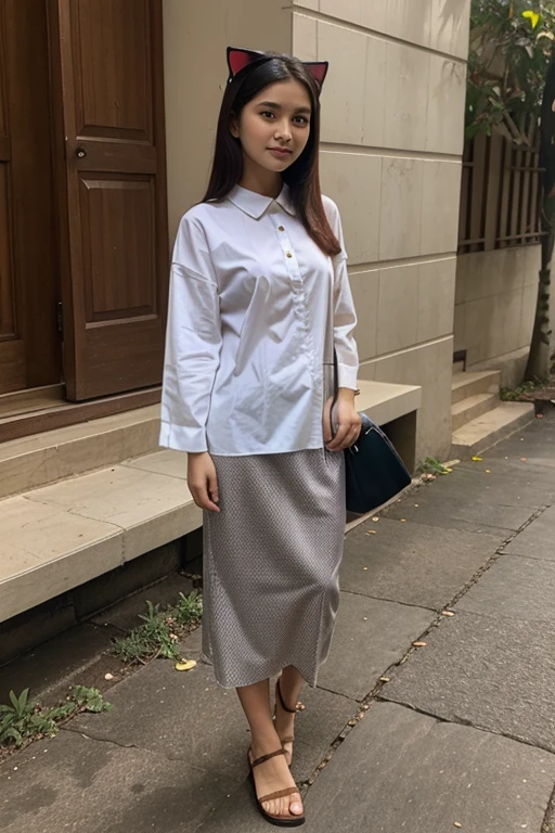(((Japanese 32 year old mature woman))),top-quality, masterpiece, hight resolution, Photorealsitic, Raw photography, flawless, profetional lighting, ighly detailed, depth of fields,street corner, (((60 year old))), (((Wrinkles on the face))),Nasolabial folds on the face,(((There are stains on the body))) chubby figure, Female sexy, Detailed face, beautidful eyes, bangss, sagging breasts, Straight light brown hair that reaches to the shoulders, Faint lips, ((stand facing forward、Staring at the viewer'serious face eyes.)),Brown coat,Long sleeveTThe shirt,Long skirt in jeans, Knee removes foot from frame