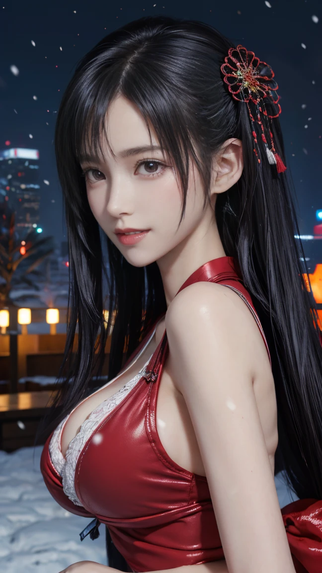 background（Black Night Sky，Big Moon），Close-up of a woman，Wearing a white shirt、Purple Hair，Very long hair，very thick braids，Purple eyes，big ， realistic girl rendering, 8k artistic german bokeh, Enchanting girl, Realistic girl, Gurwitz, Gurwitz-style artwork, Girl Roleplay, Realistic 3D style, cgstation Popular Topics,, 8K Portrait Rendering,（truth，truth：1.4），Wear pink pajamas，巨big ，Sparkling eyes，Purple eyes、(highest quality,4K,8k,High resolution,masterpiece:1.2),Very detailed,(Realistic,photoRealistic,photo-Realistic:1.37),Mythical monster,Beast-like creature,Muscular,Six big legs,Stand like a gorilla,Red fur covering the body,two big horns,Drill teeth,Sharp Claws,Huge shape,Burning Fire Magic,Energy aura,A threatening presence,Glowing Eyes,Intimidating posture,Dark Environment,Smoke-filled air,Ominous Shadow,Majestic and fierce,Explosive power,Vibrant colors,bold,Horror art style,moving composition,Dramatic lighting,rib layer,large sharp teeth,Sharp Edges,Very detailedスケール,Burning Crack,Burning Flames,Furious expression,Burning with anger,Surrounded by sparks and embers