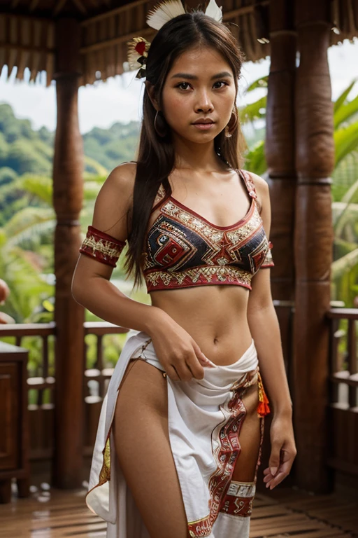 Hot girl in villages