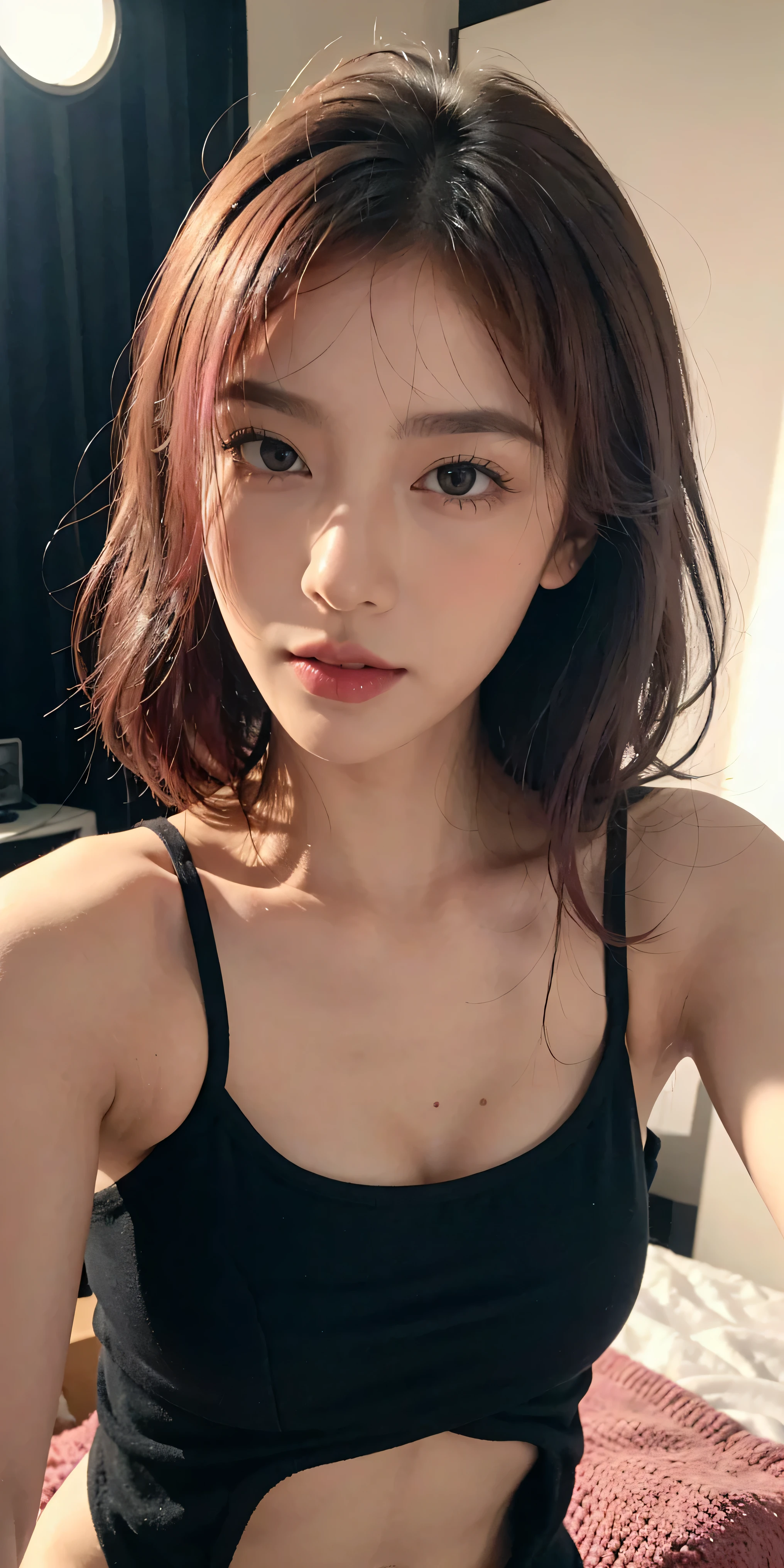 ((คุณภาพgoodที่สุด, 8K, Masterpiece :1.3)), Sharp focus :1.2, (((Korean artist, Kwon Eun Bin)), Beautiful woman with a perfect figure :1.4, Slender stomach :1.2, ((big breasts:1.2)). Highly detailed facial and skin textures, good eyes, Double eyelids, Whiter skin, ((Makeup. red lipstick)), (((Brown hair in a bun))). earring. earring
((micro panties, good)). Raise both hands straight up.. Lift both armpits straight.. overhead. Show the texture of your armpits.. In front of the camera. Armpit details. Smooth armpits. good. และgood. Seductive armpits. Raise both hands straight up.. Lift both armpits straight.. overhead. Show the texture of your armpits.. In front of the camera. Armpit details. Smooth armpits. good. และgood. Seductive armpits. ((In front of the makeup mirror))