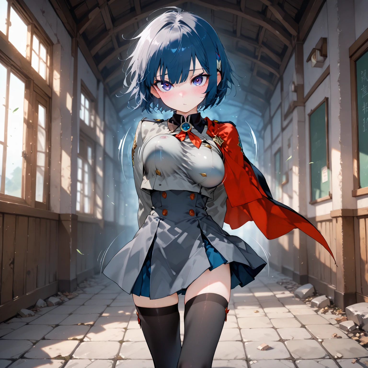 Blue hair, beautiful hair