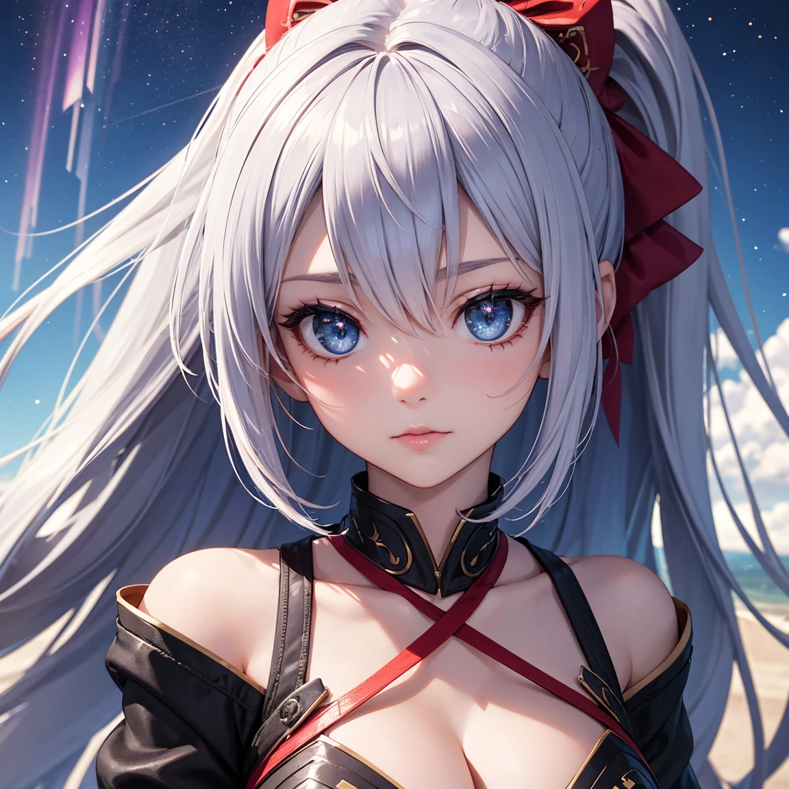 Super beautiful glowing eyes、 SkirkGI, red eyes, long hair, white hair, blue hair, hair ornament,  with her arms tied by a rough rope、perspiring、Ropes tied her body、a wet body、Rough rope that cuts into the crotch、A large amount of fluid flows out of the crotch、put one foot on a rough rope、tied up with ropes、Strongly tied up、Hands tied、legs hanging in shackles
(8K, Raw photography, Top image quality, ​masterpiece: 1.4), The ultra -The high-definition, (realisitic, Photorealsitic: 1.48), Beautiful and charming woman in fashion trend, full body Esbian: 1.6, Holding flowers, Random hairstyle, Woman at sea, tight slip dress random color, The wind blows hair, themoon，delicate sexy collarbone, Covering the chest, charming goose egg face, Double eyelids, Smart peach blossom eyes, Pink lips, small upturned nose, Bare shoulders, Focused face, facial close-up, Ultra-high definition, Super Detail, Ultra-thin and transparent, Fresh and good, See-through, red seeds