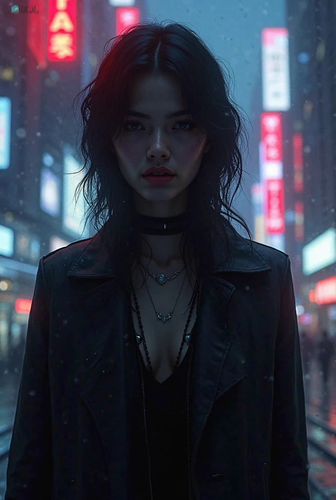 (Highest quality、4K、8k、High resolution、masterpiece: 1.2)、Very detailed、(Genuine、Realistic、Realistic: 1.37)、sf、Beautiful young woman、so beautiful、Bounty Hunter、Cybernetic Weapons、Cyberspace、High-tech City、Shining neon lights、((Futuristic Fashion))、((Fits perfectly to the skin, Revealing clothing))、Mythical creatures、Intense action、Fast-paced、Exciting soundtrack、explosion、Advanced Technology、Crisp contrast、Gritty atmosphere、Black Market Trading、Skyline at night、Steampunk elements、Laser gun combat、Hidden alleys、hovering drone、Enhanced Vision、The unforgiving metropolis、Cybernetic Implants、Mysterious informant from a secret organization、High Speed Chase、Impressive acrobatics、Colorful holograms、urban exploration、Navigating Virtual Genuineity、A diverse and multicultural society、Dystopian society、 Crowded street、hole々skyscraper、Android Companion、Illegal cybernetic modifications、A heart-pounding adrenaline rush、Heroic determination、@Marina、crstrnmod