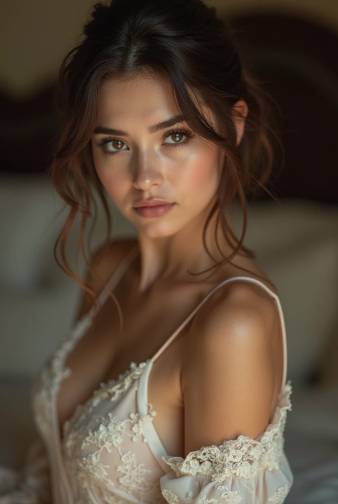 Beautiful girl with hot dress