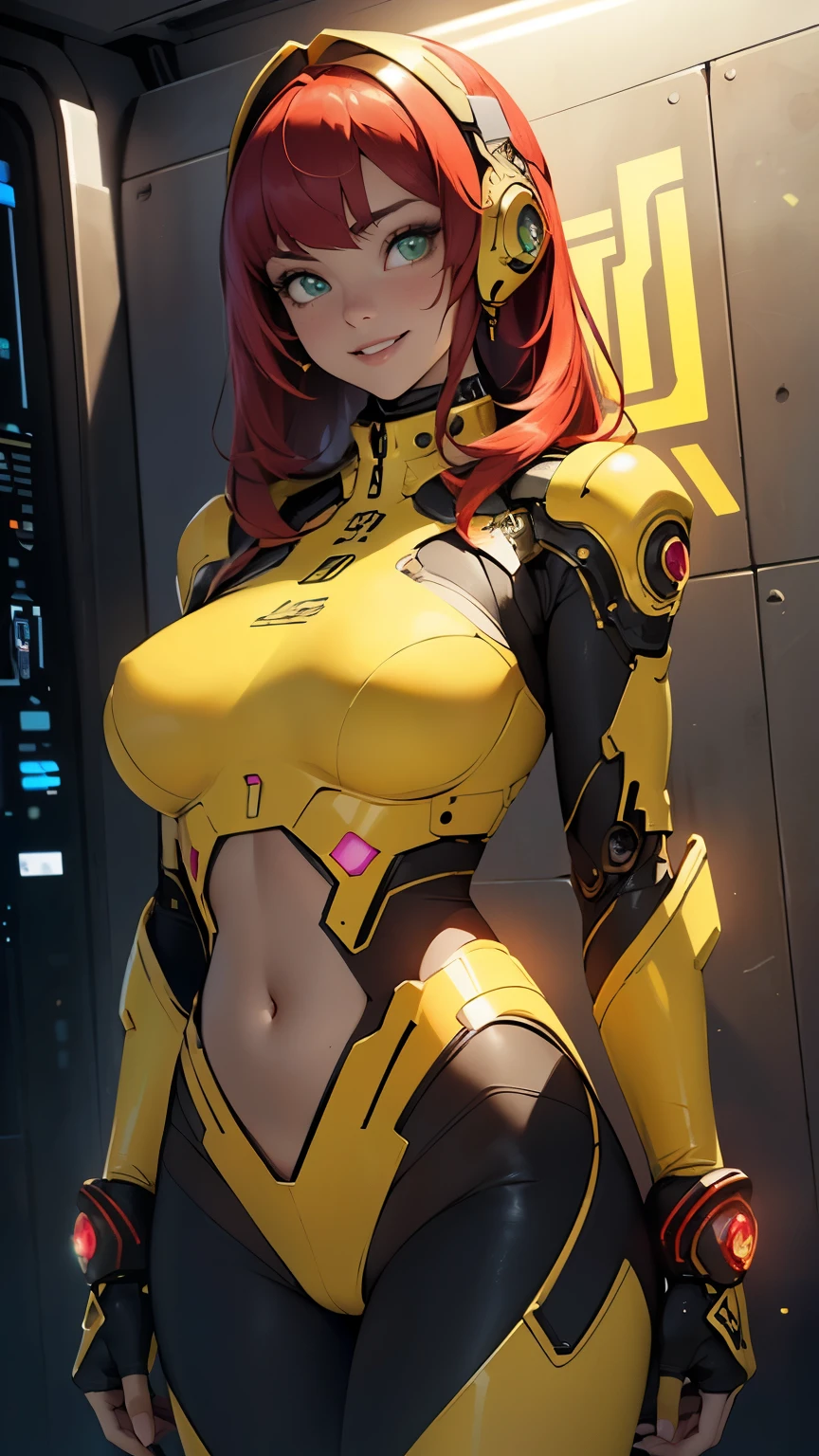 (Extreme face  Close-up:1.4), Best Quality, Masterpiece, Very Detailed: 1.3, (curvy and ginger girl:1.4), long and curly hair, ([orange|copper] hair:1.5), floating hair, perfect body, perfect_face, high_detailed_face, realism face, hair ornament, makeup , lipstick, blush , light-skinned_female , ((huge and round breast:1.4)), hard nipples, (braless:1.4), ((big ass)), (emerald bright eyes:1.4), Beautiful cyberpunk woman, wearing a very tight_suit from Soryu Asuka Langley with ((tiny string thong)), (cameltoe:1.4), ((Neo-noir atmosphere)), very sexy, battle pose, highest detailed, Hyperrealistic, extremely detailed and intricate details, photoshoot, dynamic lighting, dynamic pose,
