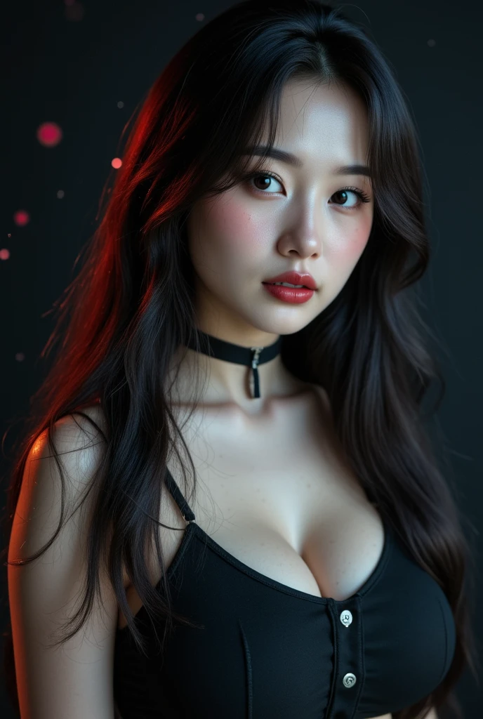 NSFW,(8k, RAW photos,Best quality, High Resolution:1.1), (Hyper-Realistic:1.4),(Realistic, Photorealistic:1.3), Soft Light,Realistic Face,Realistic Body,Realistic Skin,Absurdity,Masterpiece,(Cute:1.8),(Black Hairlong,Half Up,Hairpin),(Big:1.2),(Very Dark Lip Gloss,Pitch Black Lipstick, so many eyelashes,pitch black eyeshadow),teardrops,double teeth,open lips,provocative expression,blusher,good style,(unbuttoned shirt:1.1),cinema light,film grain,closeup,look viewer,full body,depth of field,blurred background,eye focus,young,85mm lens, f/1.4,professional lighting,portrait,photon mapping, radiosity, physically based rendering, transparency, Japan girls, night, black see-through and very small bra, crotch open, are big and about to spill out of bra, see-through underwear, (beautiful nipple slip: 0.9),squat