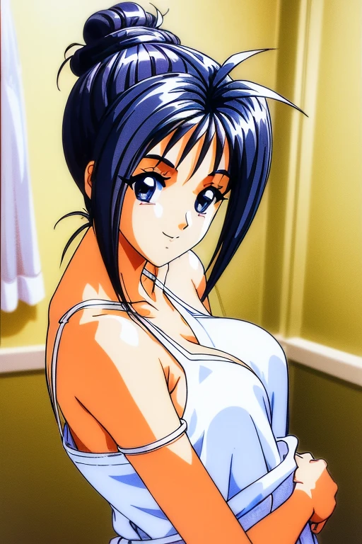 official art,master piece,best quality,high resolution,ayukawa madoka,NSFW,1980s \(style\),1girl,nude,black hair,2man, BREAK,{{{2man}}}{{{2penis}}}{{{2man and 1woman,having sex}}},{{{Double Penetration}}},{{{gang bang}}}