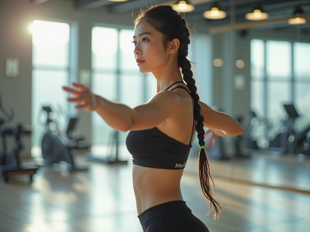 ((Best Quality, 8K, Masterpiece:)), Focus, realistic, A stunning high-resolution, vibrant photograph of 15 old young indonesian girl wear black tanktop and mini shorts pants, laughing,surrounded by men, multiple men ,sexy aura, erotic mood, playing badminton, holding badminton rackets,at indoor badminton arena,realistic photo, full body shot,The background is slightly blurred to keep the focus on her, creating a beautiful bokeh effect. soft sunlight filtering through,