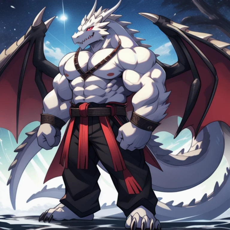 (sfw:1.5), male focus, Handsome 1boy, solitary,protrait photo,single, (White nails, 白色的Dragon Claw, White feet:1.4), Long white hair, (白色的Dragon Wing, wing:1.4), White skin, White dragon tail, (White dragon horn, White horn:1.4), (Perfect grey eyes:1.4), (White body, White scales, White ears:1.3),
Western Dragon, dragon, dragon boy, dragon body, feet, (big eyes, large eyes:1.4), Dragon Scale, Dragon Wing, Dragon's foot, Dragon Claw, Chubby, The body is huge, Larger face, Human feet, (Four toes:1.4),
(古希腊White robe, White robe:1.4), Barefoot, There are gold tassels on the clothes,
(full body:1.2), Front view, (Mature men:1.4), (Strong body, muscle,Strong male, muscle男, Bare chest muscles:1.3), Red nipples, (Abdominal muscles:1.4), belly button, (Strong and strong legs, Strong legs, Thick arms:1.3), (run:1.3), Run towards each other, (Looking at each other, Focus, Eyes gaze:1.1), Open your mouth, (unhappy, sad, sad, Wronged:1.4), Unwillingly, (teardrop, cry, Tears, Tears splattered:1.4), (Reach out to the other party:1.3),
full background, (Clouds, rainbow, dream, Dreams:1.1), Halo, (lens ,Shattered mirror, 空中散落的lens:1.3),
Mysterious and romantic atmosphere, Caustic lines(refraction, polarization)Perfect anatomical structure, absurd, Detailed background, (Delicate eyes:1.3),Printing style。((artist:Takemoto Arashi))