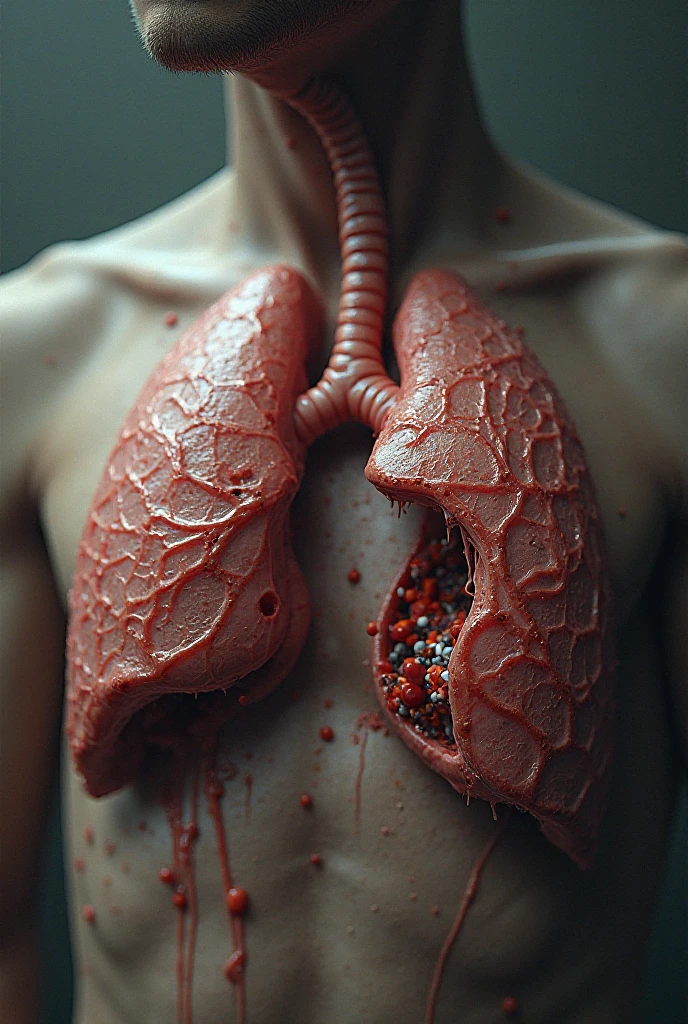 Pulmonary embolism, which is sad, 3D, reality