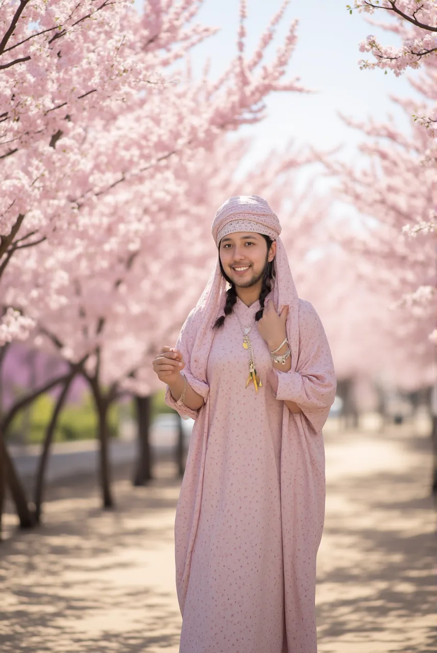 Sakura happy