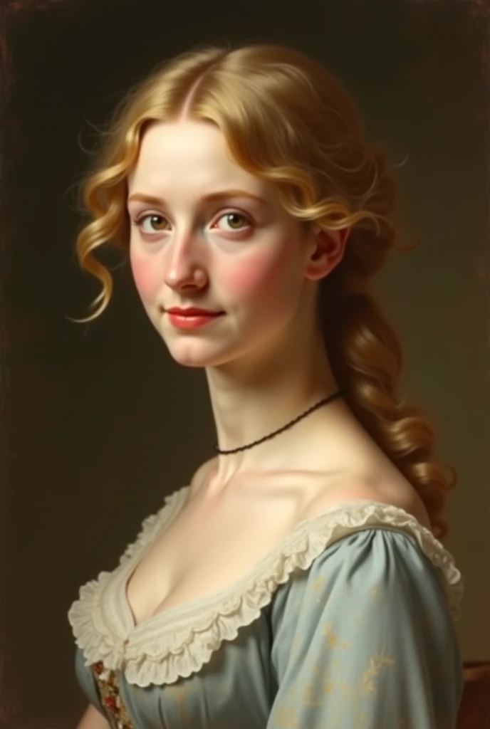 Nordic Face, masterpiece, romanticism, oil painting, acrylic on canvas, a beautiful young lady painting in Peter paul Rubens style, healthy figure, famous painting, by Peter paul Rubens, hyper realistic, Epic details, High quality, 8k, Artstation