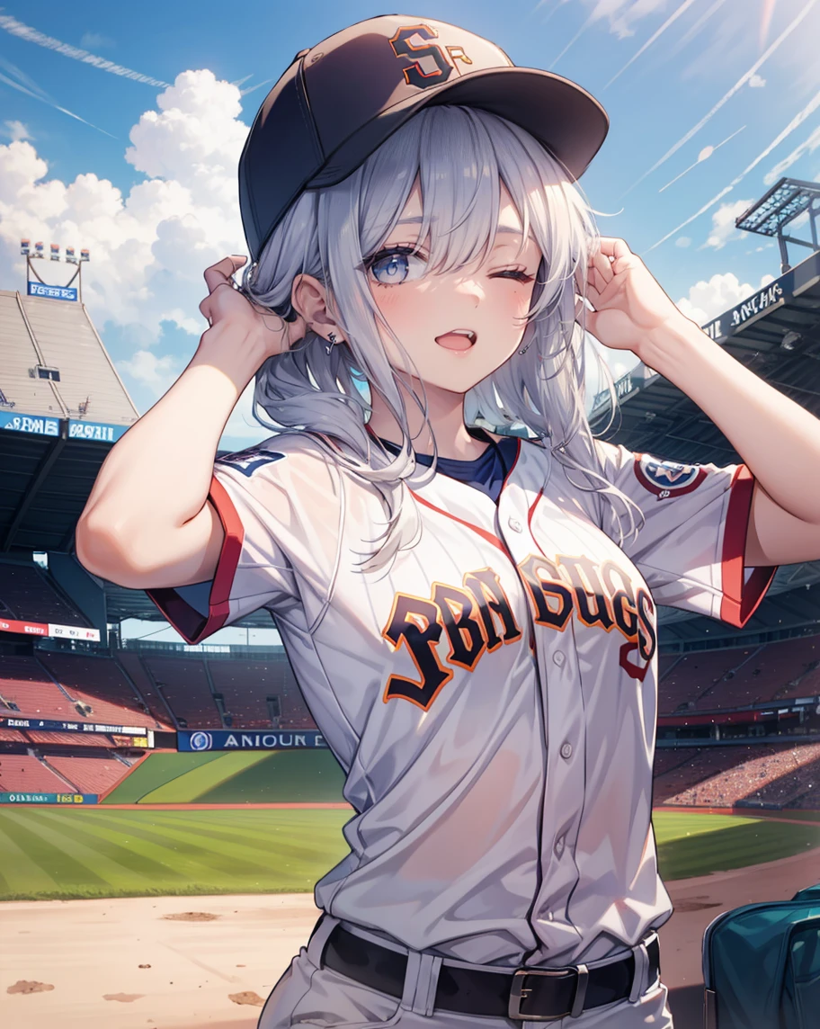 create,big breasts,9 years old,Two dimensions,girl,long ponytail,gray hair,naked pussy naked nipples,野外baseball,in front of people,clear pussy juice,Ahegao,teeth grinding,small breasts,baseball,batter,hit the ball,orgasm,masturbation,large crowd of people々,uniform