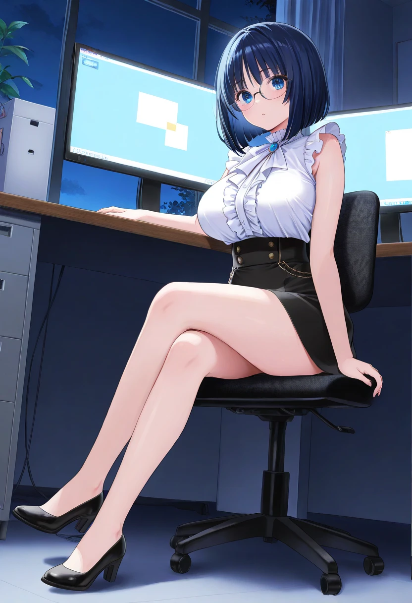 ((1girl, solo)), raiden shogun, mature female, beautiful body, (perfect anatomy, perfect body, perfect hands, perfect legs), natural proportions, sexy body, large breasts, sitting BREAK
((extremely detailed face)), purple eyes, (beautiful detailed eyes:1.6), (realistic pupils, realistic iris:1), expressive eyes, looking at viewer, (clear eyes:1.3), (hyperrealistic:1.2), (detailed skin texture:1.2), smooth skin, purple hair, long hair, (detailed lips:1.2), (attractive lips:1.1), (glossy lips:1.1), smile, perfect face, perfect eyes BREAK
(masterpiece:1.5), anime-style, top quality, best quality, (beautiful and aesthetic:1.2), (ultra detail:1.5), Ultra-detailed depiction, Ultra-precise depiction, extremely detailed 8k illustration, high resolution, (highly detailed shading:1.2), (realistic lighting:1.4), perfect lighting, vibrant colors, dynamic tones, striking hues, 8k, absurd resolution, perfect shadows, hdr, UHD, ambient lighting, realistic, ultra-realistic, photo realistic, highly detailed, rich detail, luminous colors, fine texture, intricate design, professional illustration, (soft light:1.2), (illustration:0.7)