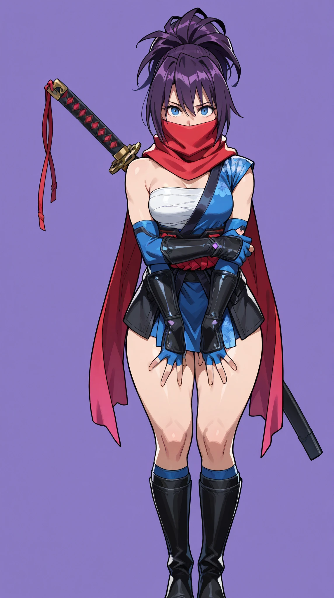 (Ultra HD, Highest quality, High resolution, Hyperrealistic, super beautiful), 24000dpi, Beautiful woman, high school girl, Long Tail, Headband, Well-formed eyes, Eyesight max, Blushing, 18-year-old, Alluring, Completely American, perfect body, Physical Beauty, ((Japanese Sailor Suit:1.3, serahuku, Japanese style mini skirt)), (((hold, Electric Japanese Sword, Ancient Scabbard))), Blue Lightning, Charge Move, ((Special move position)), All in one, Absurd, (((Anatomically correct))), whole body, (((NFSW))), ((Surrounded by many tentacles)), The tentacles enter her thighs