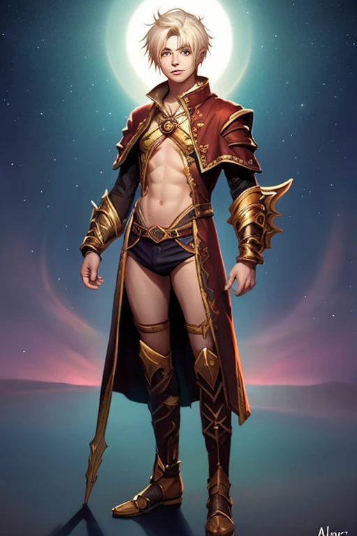 (8k,shipmentsrrealista　shipments　Maximum quality;1.4) (ung boy) Super cute hairy torso of the king of the underworld　(lifelike face) 　(short hair yellow hair)　slenderbody　Muscular and macho　Black and yellow aristocratic costume with big golden eyes　yellow decoration　Fangs peeking out of the mouth　Pointed claws　a seductive gaze　Beautiful expression　A hyper-realistic　(King of the Underworld)　appealing　(real looking skin)　super high resolution　high détail　Black and yellow luxury pants　Yellow aura emanating from the body　effect　black robe