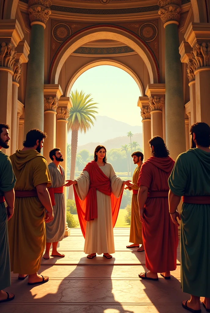 Mary and Joseph meet Jesus in the temple (Loss and Finding of Jesus in the Temple)

