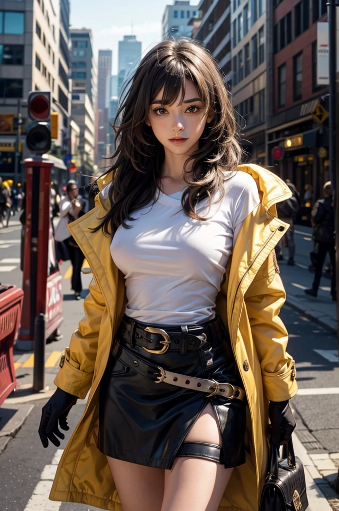 masterpiece、beste-Qualit、Super-High Resolution、High detailed portrait、(photographrealistic:1.4)、(((1girl in)))、Dasai Fashion、Beautiful Chi girl with ragged hair、Add straw、Hallyu idol、Holding a drink in your hands、Show your teeth、Cowboy style、Wild、Omotesando main street、In front of the high-brand shop window、