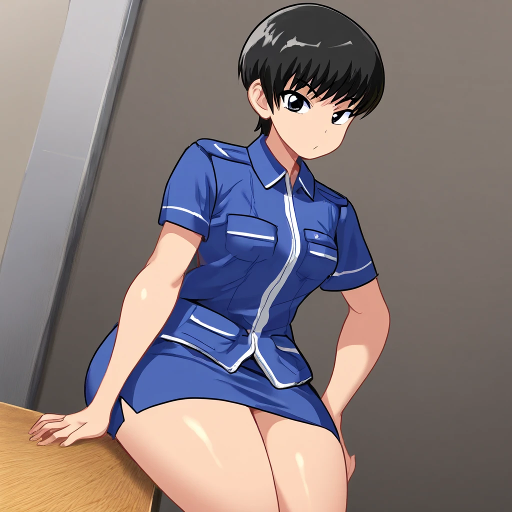 score_9, score_8_up, score_7_up, source_anime, flat color, anime screencap, ikuchan, BREAK, 1boy, hellsing, genderbend, huge enormous penis, twink, indoors, smug, lean, huge enormous penis, stroking penis, femboy, otoko no ko, full-body, touching self, muscular, large waist, large thighs, ((solo)), seras Victoria, huge thighs, armpits, flacid, hanging penis, black hair, red eyes, vampire, fangs, castle, indoors, mansion