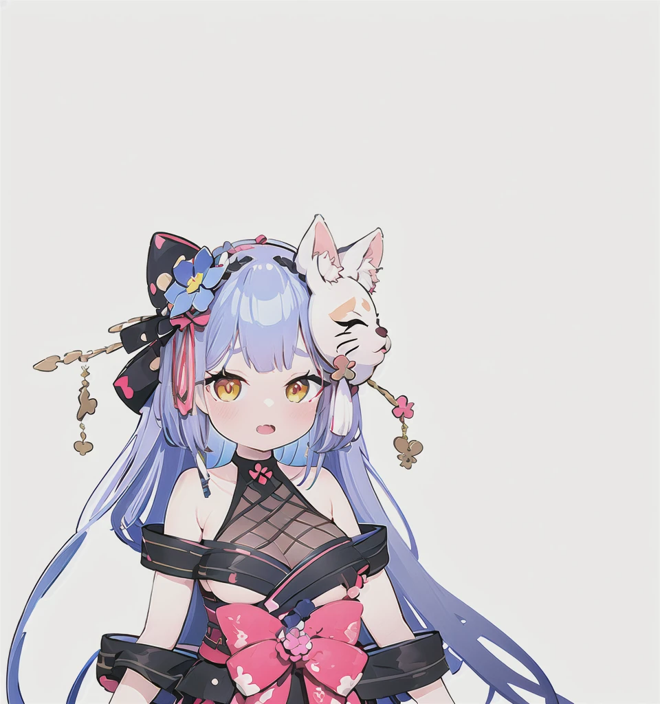 (best quality, high quality, masterpiece),(absurdres, highres),
1girl,azusa,fox mask,upper body, 
 <lora:Azusa_O_V21:0.8>