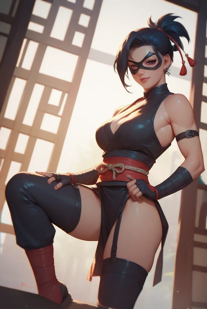 obra-prima, sedutora, intimate:1.3), Sarada Uchiha, sozinha em casa, (Sala de estar:1.2), wearing nothing but a set of sloppy red lingerie, (red eyewear:1.2), (Konoha headband:1.5), (costas perfeitamente arqueadas:1.2), (olhar atraente:1.2), (fluid dark braids:1.1), (subtle lighting:1.2), (atmosfera :1.3), (Elegant furniture:1.1), (seios pequenos, mas firmes e perciosos:1.3), (Medium buttocks, but firm and flexible:1.4), ela contempla capturar o momento sobre a mesa, pernas formando um "em" sedutor e sexual, (provocative composition:1.5), (desejo intenso:1.5), (detalhes requintados:1.2) Cinematic details, hiperdetalhados, insanos, lindamente coloridos, Motor irreal, DOF, Super-Resolution, Megapixel, cinematographic lightning, antialiasing, FKAA, TXAA, RTX, SSAO, Post-processing, post - production, Mapeamento de Tons, ..cgi, emFX, SFX, Insanamente detalhado e intrincado, Hiper maximalista, Hiper realista, volumático, fotorrealista, ultra fotorreal | |, ultra-detalhado, detalhes intrincados, 8k, super detalhado, Colouring, Volumetric lightning, HDR, realista, Motor irreal, 16k, sharp focus