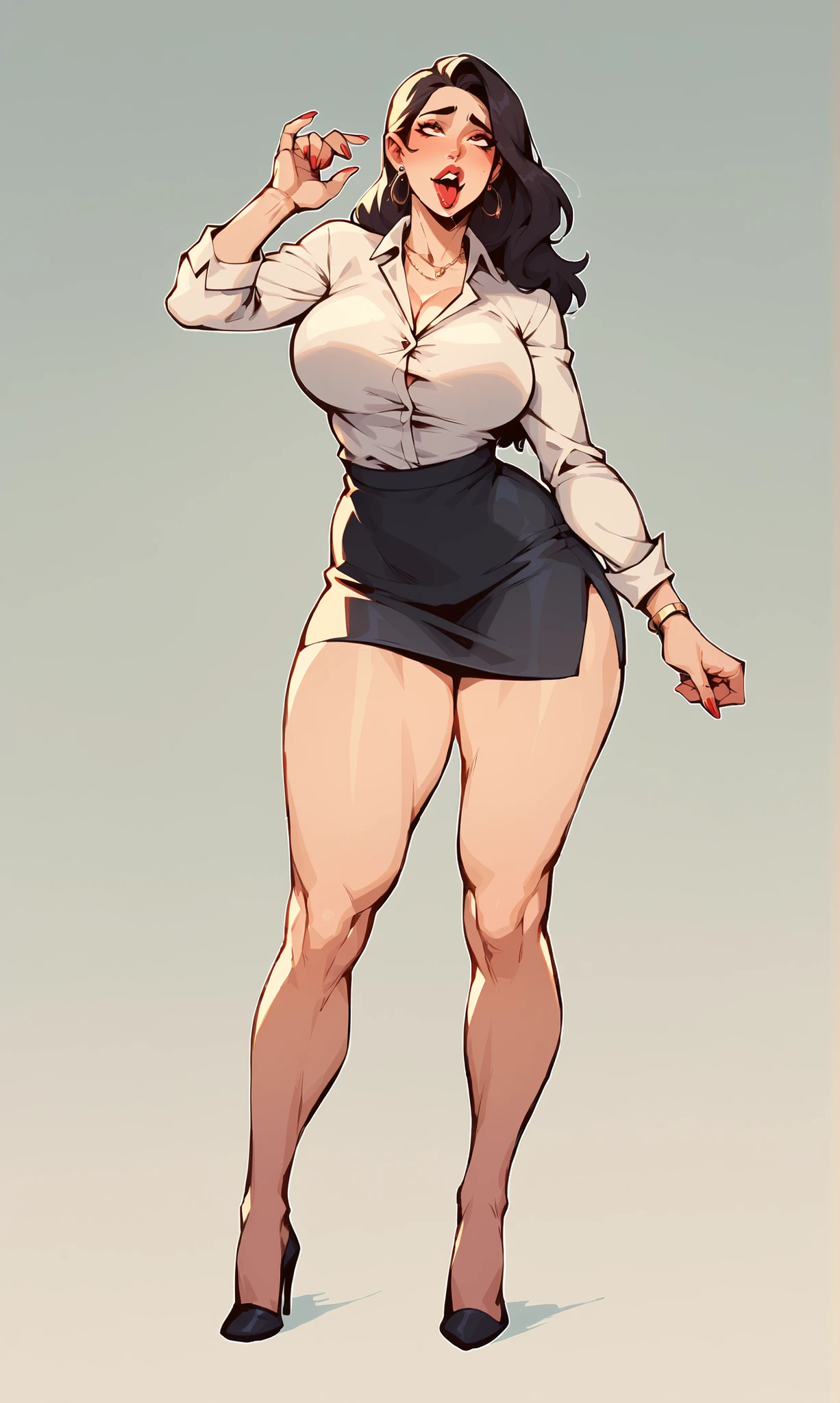 ((Highest quality, 8K, masterpiece: 1.3、Full Body Shot、Spread your legs、No pants、Very good、barefoot)), sharp: 1.2, Perfect Body Beauty: 1.4, Slim Abs: 1.2, ((Leaning forward、 Big Breasts: 1.2)), (Open shirt: 1.3), Close your face: 1.5, (((Highly detailed face and skin texture, Beautiful Eyes, double eyelid))), Side view of the camera