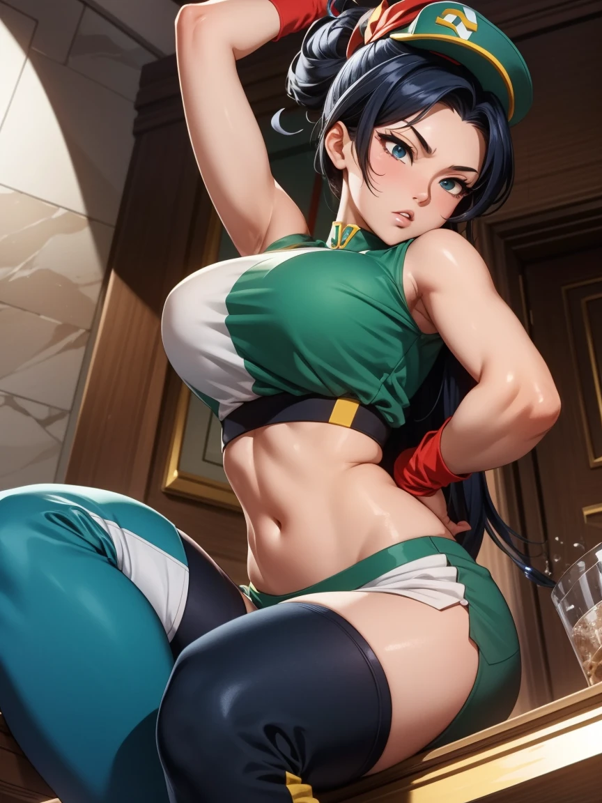 Gianna Michaels, Adoptable Female Original Character Cheat Sheet, pele escura,