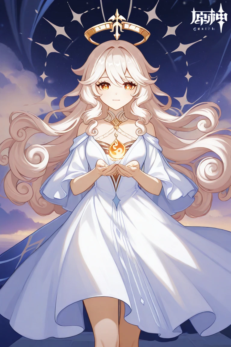Woman, ethereal, otherworldly presence, sleepy, tired expression, half-closed, droopy eyes, slightly open mouth, silver, wavy hair, flowing gown, (nude:0.8), gossamer-like fabric, midnight blue, silver, lavender, constellation patterns, crescent moons, silver tiara, crescent-shaped charms, glowing gemstones, delicate silver bracelets, surreal, dreamlike landscape, large luminous moon, wisps of mist, floating islands, mythical creatures, glowing flora, small glowing orbs, faint silver threads, soft silvery light, dream manipulation, detailed gorgeous face| anime style| key visual| intricate detail| highly detailed| breathtaking| vibrant| panoramic| cinematic| Carne Griffiths| Conrad Roset| gibbli 8k