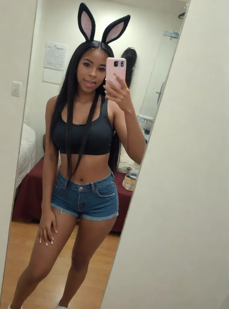 Large breasts, black skin, ultra quality