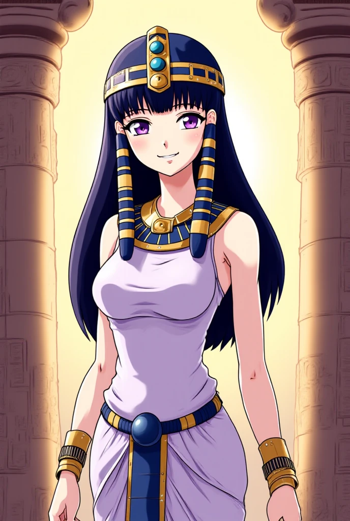 The Portrait of Cleopatra, Anime Fantasy Illustration by Tomoyuki Yamasaki, Kyoto Studio, Madhouse, Ufotable, trending on artstation