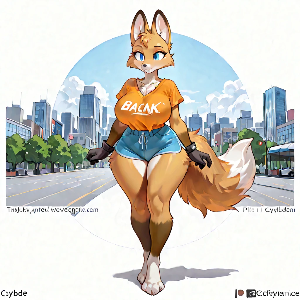 by Kilinah, de Coffeesoda, by hioshiru, by Kilinah, uploaded e621, comely and detailed portrait of a woman (((female))) anthro catboy, Zenemic Illumination, seducer, bl, catboy, thicc thighs, large breasted, whole body, comely, Messy hair, chestnut hair, eye white, thick, standing alone, standing, long hair, 2 tone hair ((orange | black)), catboy ears,  cattails, cattails, thicc thighs, Calico catboy, heterochromia ((rot | blUE)) , dark alley, he finished