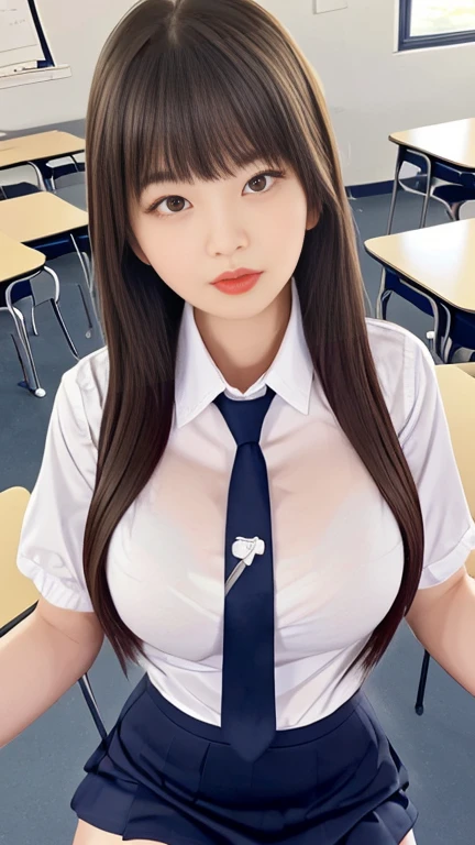 (NSFW:1.5),(4girl:1.4),((Cowboy Shot)),(masutepiece:1),17 age,Loli face,Hyper Detailed,(Best Quality:1.4),(超A high resolution:1.2),(Detailed face:1.4),(Photorealistic:1.4),
BREAK,
(cum on facial:1.5), Open mouth,
Lori,(8K, Raw photo:1.2), Brown hair,Soft lighting, Detailed background, Cute, High school students, 17 age, 
sit a chair, (toppless:1.3),School uniform, Long-sleeved shirt, No bra, 
(Inside the classroom:1.2) ,Classroom background, 
Serious,(Smile:0.8),