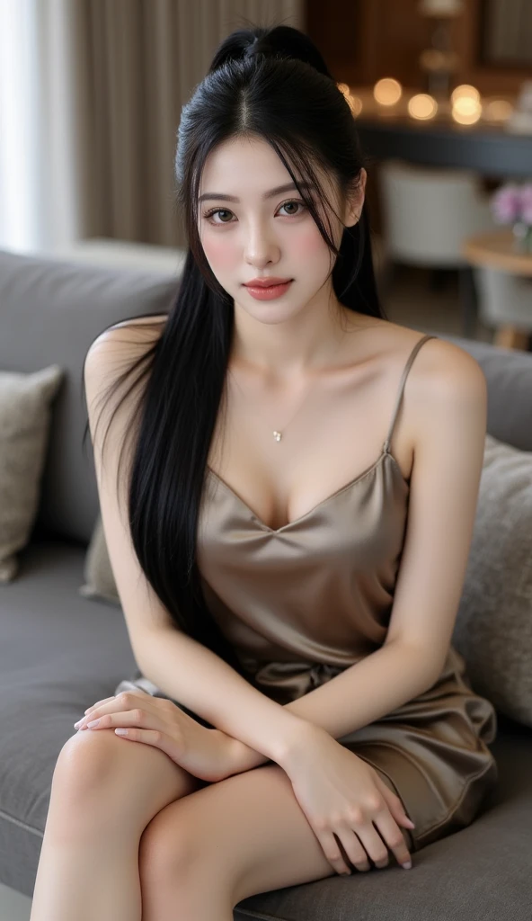 "(best quality,4k,8k,highres,masterpiece:1.2),ultra-detailed,(realistic,photorealistic,photo-realistic:1.37),girl,teenage girl,slender figure,small breast, translucent pajamas, seductive pose in a bedroom,beautiful face,long hair,expressive eyes,delicate features,youthful appearance"