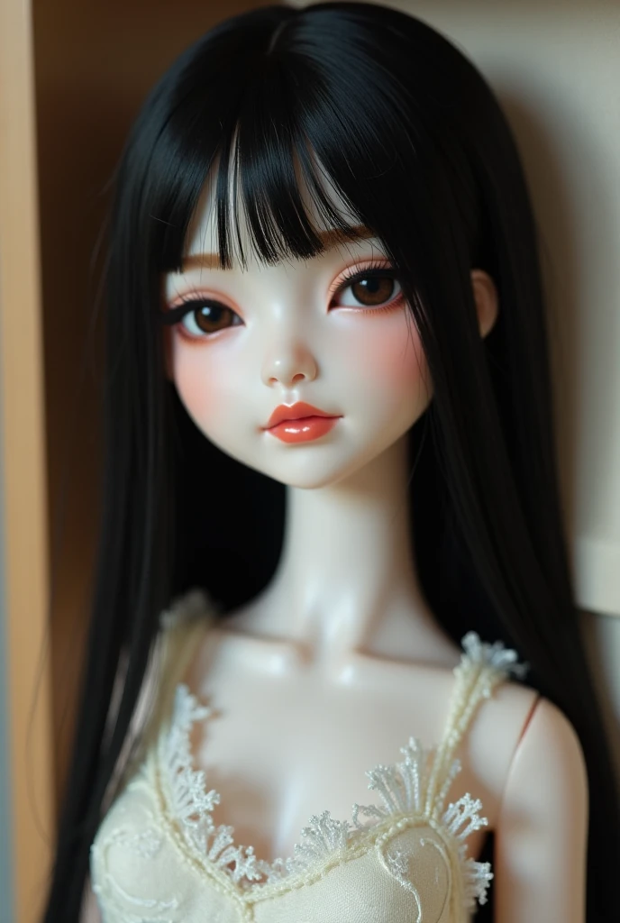 doll, long hair
