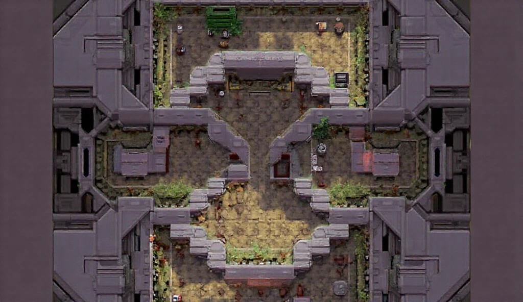 ### **Level Design:**
- **Dynamic Prison Layout:** The prison has a layered, multi-floor design with interconnected hallways, ventilation shafts, hidden passages, and multiple security zones. Each zone presents different challenges based on the thieves' abilities.
- **Puzzles & Obstacles:** Levels include a mix of puzzles that require using the right thief for the job—like moving heavy objects to reach vents, disarming traps to clear the way, or using heightened senses to navigate dangerous areas.
- **Guard Patrols:** Guards patrol specific routes but respond dynamically to player actions, such as reacting to noises, spotting disturbances, or investigating missing items.
- **Security Systems:** The prison is equipped with cameras, laser grids, pressure plates, and gas traps, all of which can be disabled or avoided using the thieves' abilities.
Generate an platform based side view game visual representations in the game pixel format