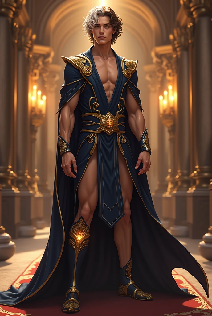 a man dressed as realistic zumbi skin Anubis halloween costume design, intimidating psychopathic man, anubis mask, dark energy, black costume, holding a staff, full body highly detailed, cinematic lighting, dramatic atmosphere party entrance, photorealistic, 8K, masterpiece