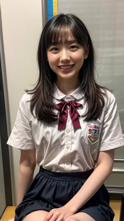 realistic pictures、Highest品質、ultra high resolution、Professional specifications、((とてもロリなprimary school studentの姉妹が手紙を差し出す))、(((Hold the letter with both hands)))、school classroom、sailor suit、((belly button))、short skirt、primary school student、con、Highest、10 ye confession、pink square letters、Very embarrassed、blush、Glasses with bright red frames、hair ornaments