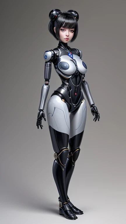 (highest quality、8k、32k、masterpiece、Ultra-high resolution:1.2、Perfect body beauty:1.2、Wearing a futuristic hero suit that glows pale blue and white:1.5、Cute 25 year old White woman、Big and ample breasts:1.5、Upper Body、front、Simple Background、Looking at the audience、Dynamic pose:1.8、sunlight、nswf:1.5 ((Light blue rubber suit)),((Huge slack)),((heavy body)),((Wide Hips)),((Thick body)),((Fat belly)),((Fat girl)),((Chubby)),((Big Size)),((White woman)),((Brown Hair)),((short hair)),((blue eyes)),((Full body portrait))、Long socks、I can't see my bare skin、High heels、Full body portrait、ponytail、Simple Background、Full body portrait、Full body portrait、High heels、Stand with your feet shoulder-width apart、One Woman、Simple white background、cyborg、Mechanical life forms、Full body portrait