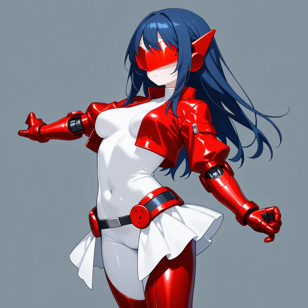 1boy, (cute boy), white male, 8k, best quality, good quality, masterpiece, (stunning dark blue long hair:1.2), ((hair dark red underlight:1.3)), (heterochromia), ((dark blue left eye:1.3)), ((red right eye: 1.3)), wild hair, glowing eyes, high resolution, (dark theme:1.3), (dark atmosphere:1.3), ((slim waist)), ((curvy)), (round ass), (big butt), (fat ass), ((thick legs)), (small boobs), (flat chest), hair messy, black clothes, otoko no ko, androgynous, (Big black armor with golden details), femboy, (full armored), (pants)