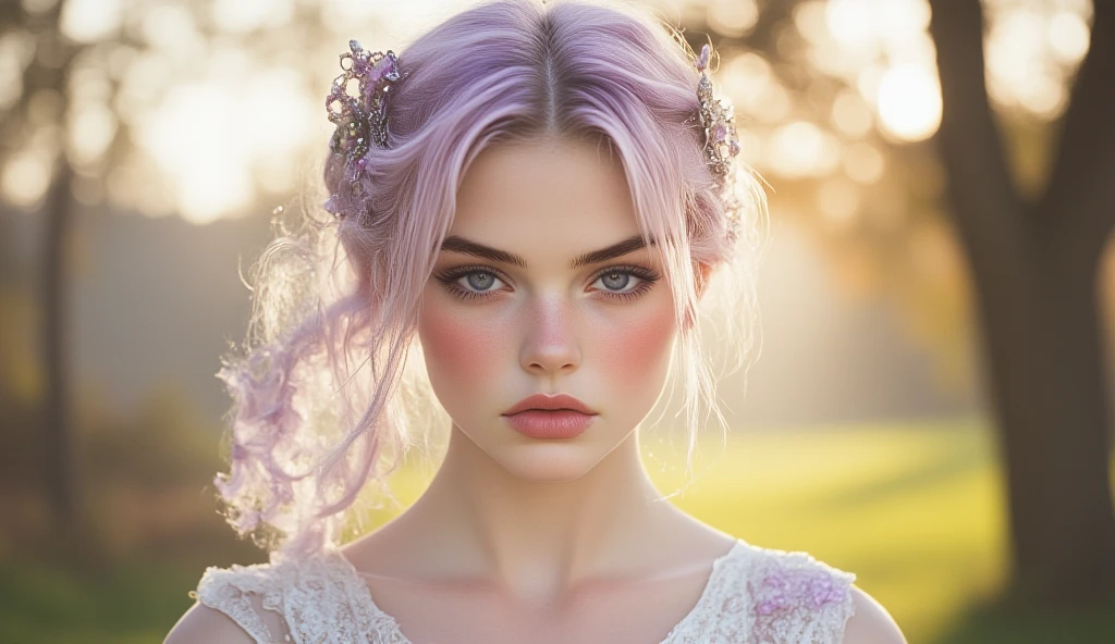 (((ultra realistic))) Photo, masterpiece, top quality, (Pale skin), (Ultra detailed face and eyes.:1.2), 1 girl, adult, ((naked, ((very heavy eye makeup, pink mascara)), ((labios falses detallados)), ((rosa wavy hair)), ((stylish hairstyle)) , (({huge|gigantic|big|huge|Mega|false} old)), (Thin waist). ((escote muy big)), Photoshoot, (Suave) Turning on, (The game of lights and shadows), depth of field, bokeh, (Special attention to leather details.: 1.2), (Atención especial al tamaño de los old huges.: 1.2), (Special attention to the size of extra tight clothing.: 1.2), (special attention to ultra soft old: 1.2), detailed texture, skin pores, oily skin. (Erotic frame atmosphere.. Color range: violet, rosa, Tons), DR, ((film grain)), ((good heavens)), (Glare), ((Whole body)) , ultra detialed,