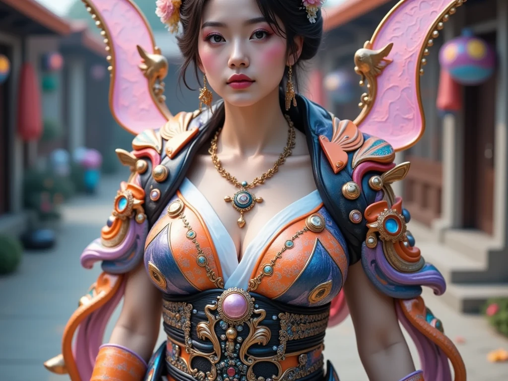 (Detailed iridescent bodysuit with beautiful fractal or marble design:1.5), (Beautiful and d delicate ruby, topaz, emerald and sapphire jewelry:1.6), Complex and colorful biomechanical bodysuit, Zentangle, mandalas, Entangled, Vulgarity, beutiful breast, (Open legs:1.4), obscenity, (Lewd smile:1.2), coarse, Obscene, mean, (raunchy:1.2), (Immoral:1.2), Lachish, (small breasts with beautiful raised areolas:1.5), (Cameltoe), (Expression of ecstasy:1.2), Photorealistic, Official art, Unity 8k wallpapr, 8K Portrait, Best Quality, Very high resolution, (Incredibly beautiful nature background:1.6), , One beautiful teenage italian girl is showing her armpits, (18 years old:1.3), (Sexy and glamorous:1.1), (A coquettish expression:1.6), (seductively smiling:1.2), (Full body), (erotic posing:1.5), (Magic Attack Pose:1.2),(magical effects like sparkles or energy:1.6), (Electric shock from hands:1.6), Beautiful seductive face, Portrait, (Thick eyebrows:1.2), (Big purple eyes:1.2), Beautiful eyes with fine symmetry, (Ultra detailed eyes:1.4), (High resolution eyes:1.1), Intimate face, (ultra detailed skin texture:1.4), White skin, pale skin, Perfect Anatomy, Thin, (Beautiful toned body:1.1), Hair Bow, (Moist skin:1.1), full of sweat, No makeup, dark circles, Good anatomy, Focus Face, good-looking, (Emilia Clark:0.6) (Emma watson:0.3),(Jennifer Connelly:0.4), (sensual face:1.5), Elegant face, Nice, Dolce, Cyberpunk Sci-Fi, (Gauntlets with intricate and beautiful designs:1.2), Blurred background, Blurred foreground, depth of fields, (Motion Blur:1.1), (Small breasts:1.2), Sheer breast, (beautiful boob:1.2), (NSFW:1.2), large hips, drivel, Juice stain, grabbing on breasts, (Slim and toned body:1.5), (Low-cut punk medieval armor:1.2), (Bright chrome gold lingerie with sharp reflections:1.2) (Pedras preciosas:1.2), full of sweat, Wetty