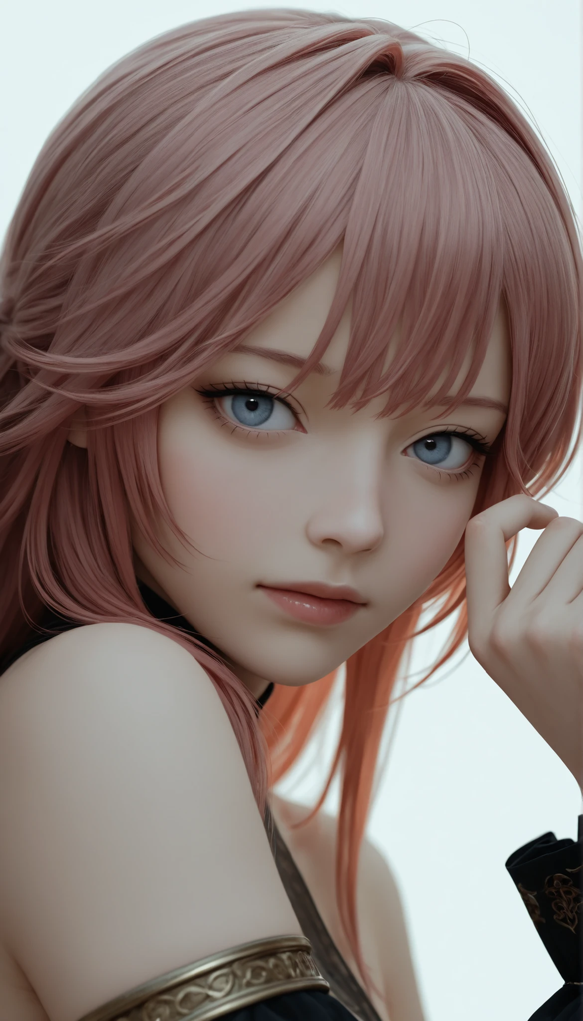 (masterpiece, high quality, lifelike, Ultra realistic, Remarkably high quality, photorealistic:1.5), Anime Girl minimalist logo design bright colors, high quality, extreme quality, super detailed