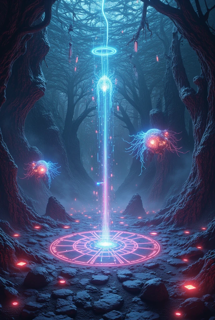 (masterpiece, best quality:1.2), illustration, 8k wallpaper, colorful, (portal:1.1), (otherworldly creature:1.2), (magical energy:1.1), (floating debris:1.05), (dark and mysterious environment:1.05), (multiple arms:1.05), (glowing third eye:1.1), (bright light:1.05), (illumination:1.05), (fantasy:1.15), (surreal:1.1), (enigmatic:1.05), (intriguing:1.05), (ethereal:1.08), (mystical:1.1), (cosmic:1.05), (interdimensional:1.1), (unearthly:1.05), (spellbinding:1.1), (unforgettable:1.05), (fantasy art:1.1), (digital art:1.05), (magical realism:1.08), (epic:1.1), (concept art:1.05), (highly detailed:1.1), (cinematic:1.05), (surrealism:1.05), (mystery:1.05), (astonishing:1.1), (by Andrey Surnov:1.05), (mind-bending:1.1), (fascinating:1.05), (unbelievable:1.05), (otherworldly landscapes:1.1), (breathtaking:1.05), (incredible:1.05), (portal opening:1.05)