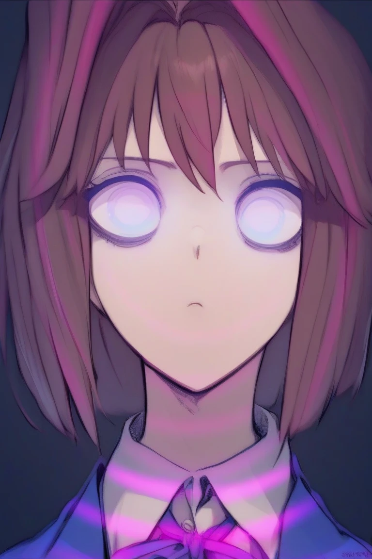 1girl, solo, insane kind of happy , abstraction, crazy, closer view, looking at viewer, blood, knife,pupils, ((blue and black colors)), ((blue and black palette)), (((noir))), (((noir style)), sitting, crying in corner, insane face, corner of wall background, holding knife, blood on knife, wearing school uniform, reaching out, yandere