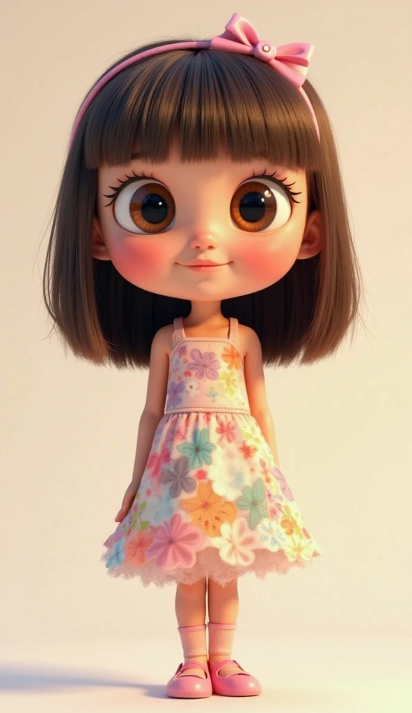 Chroma key background, the little explorer, various poses and expressions, children's book illustration style, simple, cute, 5 years old, medium light brown hair, plain color, colorful dress, high top sneakers, bright colors, hyper-realistic, 8k , ultra hd, cinema 4d, --imagine --auto --s2