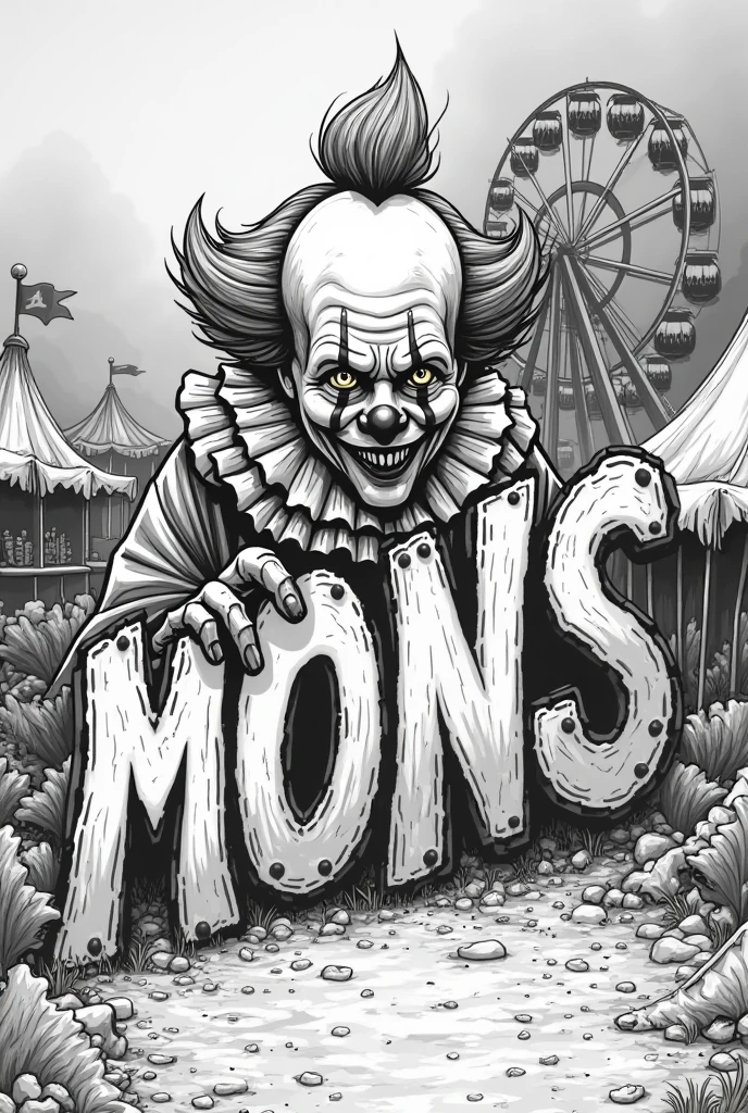 Logo of a demented person 