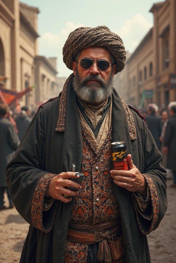 absurdres,(4k, best quality, highres:1.1), (masterpiece:1.1), BREAK paparazzi style photograph, (wide shot in the middle of crowded music festival), full body:1.6,man,
Chinese male,(sunglasses),(dancing),(microphone),looking at viewer,facial_hair, hanfu, 1boy, beard, male_focus, mustache, chinese_clothes, old, solo,(Headphones),(topknot),old_man, wide_sleeves, own_hands_together, long_sleeves,topknot,(White robe), looking_at_viewer, wrinkled_skin, hands up, smile:1.8,
super wide angle BREAK,rhythmic beats, emotional melodies, musical instruments, creative expression, shared passions ,rock band,Night club,saloon