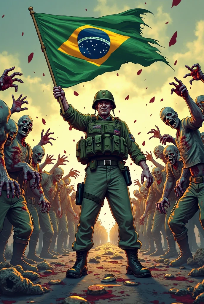 Zombies attacking Brazil