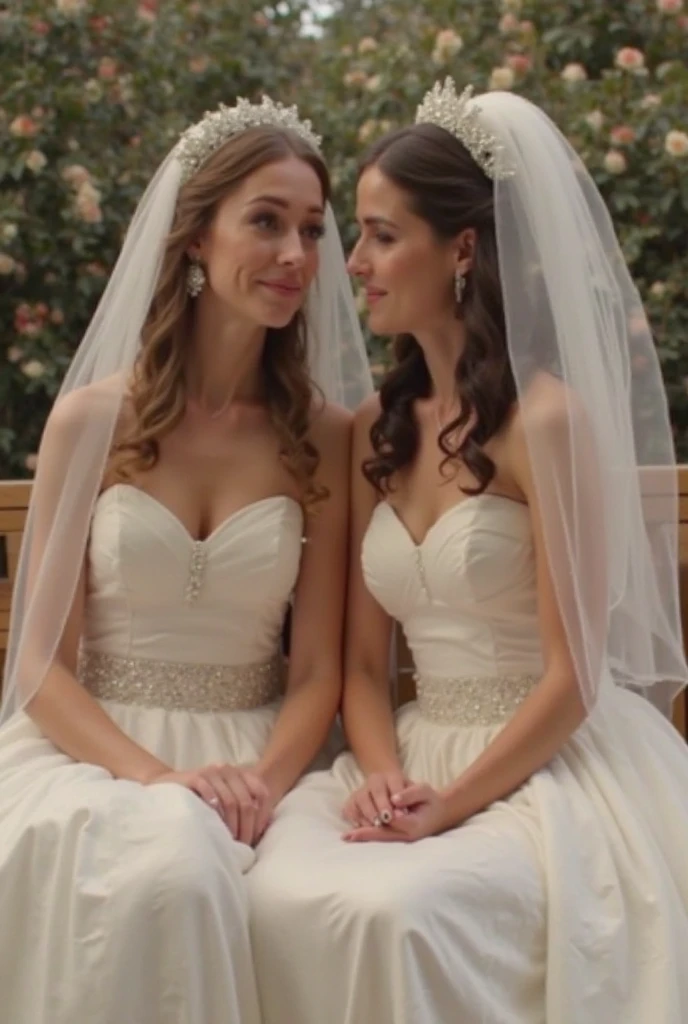 Glasses, Lauren Boebert, ((downblouse)), (nipslip), beautiful bride in a white wedding dress, cutting a wedding cake, (close up of face), pregnant, (laughing)